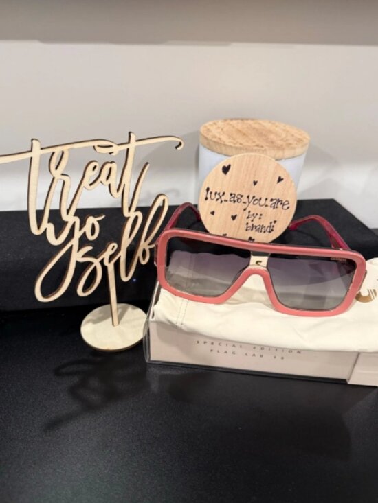 SCA002. Carrera Sunglasses, Shiny Pink Beige, Black Gradient Lens, UV Protection - Picture 1 of 1